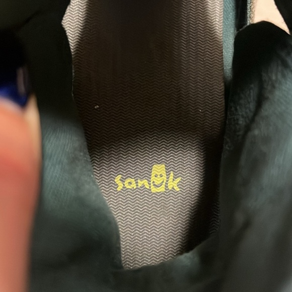 Sanuk canvas Bohemian leather accent ankle straps shoes booties NWOT 8 HTF - Picture 10 of 11